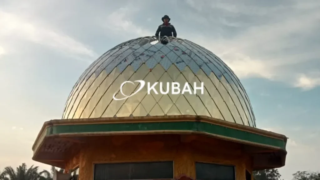 Kubah Plat Stainless Steel