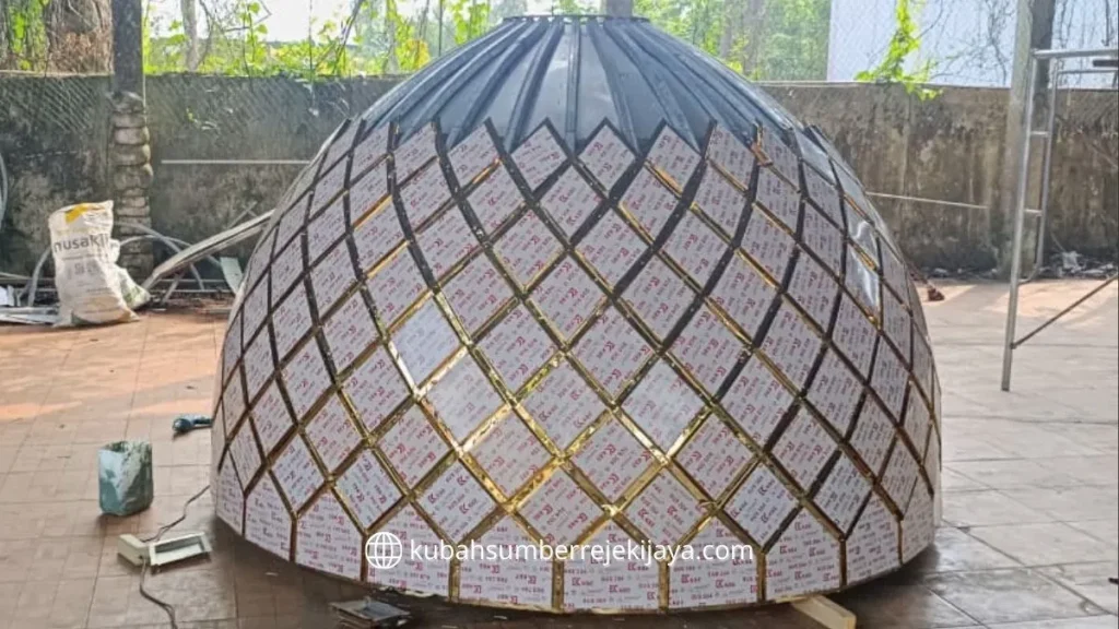 jual kubah titanium gold jambi harga terbaru